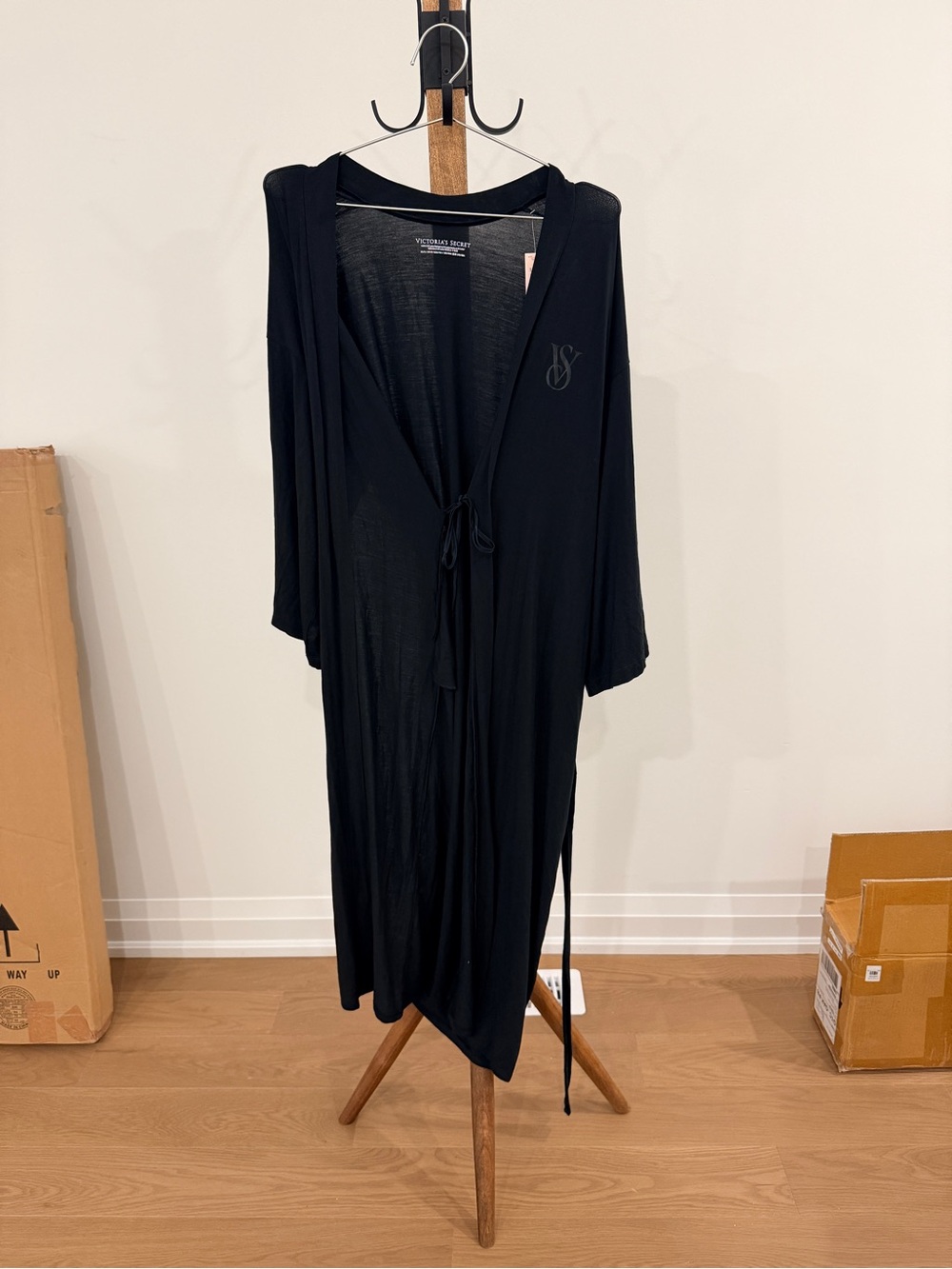 Victoria's Secret Black Robe XS/S